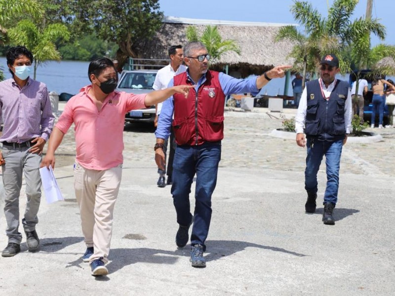 Supervisan obras de infraestructura en Chocohuital