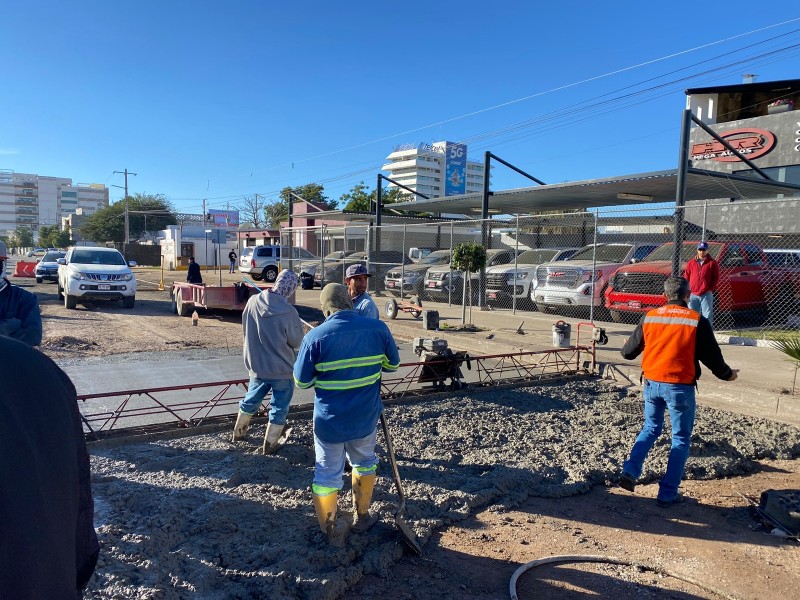 Supervisan obras pendientes a concluir en enero