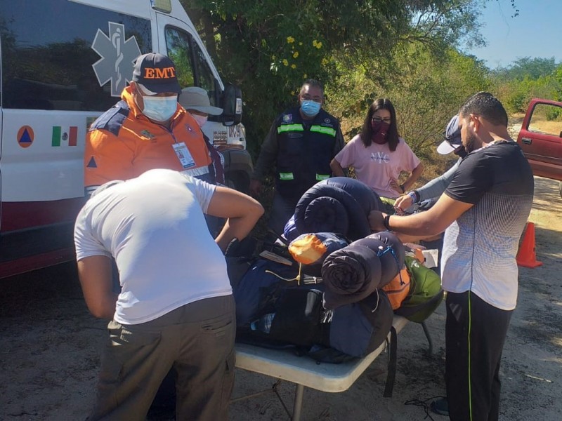 Supervisan tradicional ascenso de fin largo a Sierra La Laguna