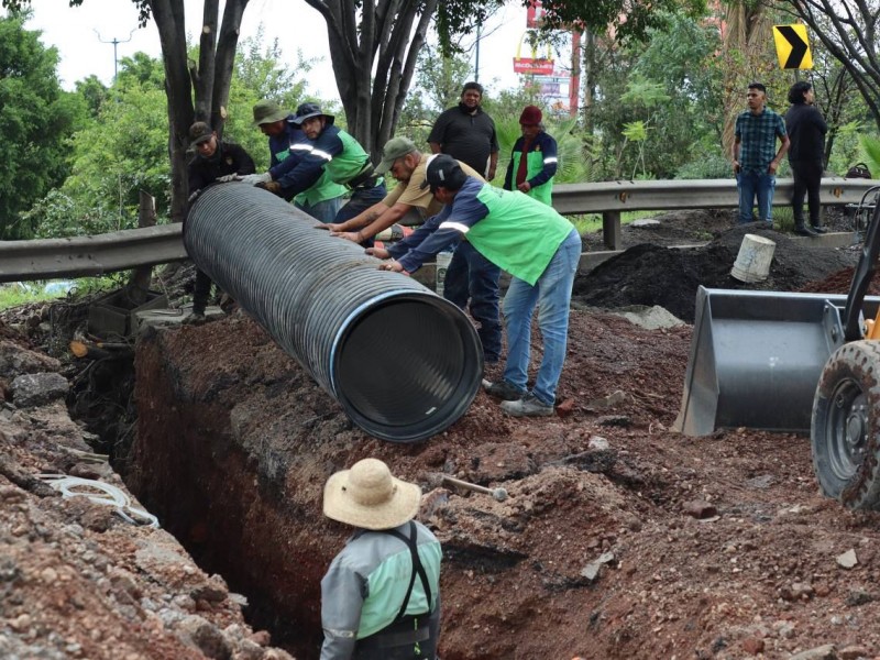 Supervisan vialidades por constantes inundaciones en 4 puntos de Morelia