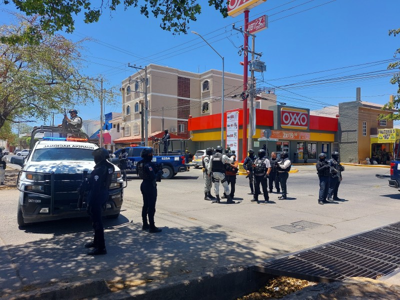Supuesto ataque contra elementos de la GN en Culiacán