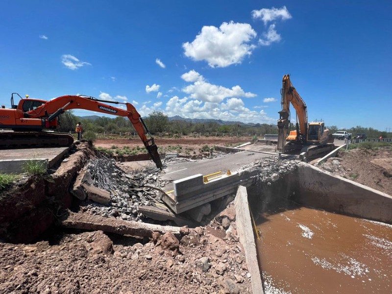 Sur de Sonora, el más afectado por las lluvias: Junta de Caminos