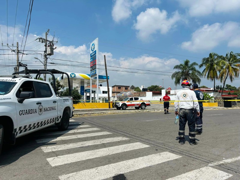 Suspenden gasolinera por derrame de gasolina en Cuauhtémoc