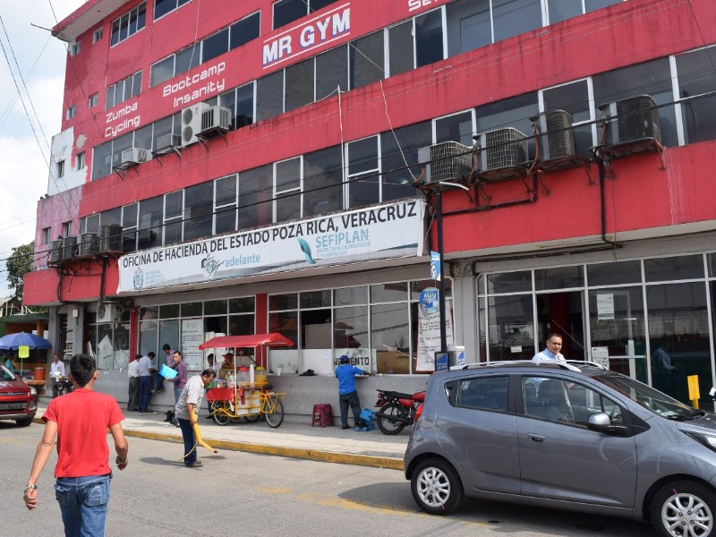 Suspende trámites temporalmente la Oficina de Hacienda en Poza Rica