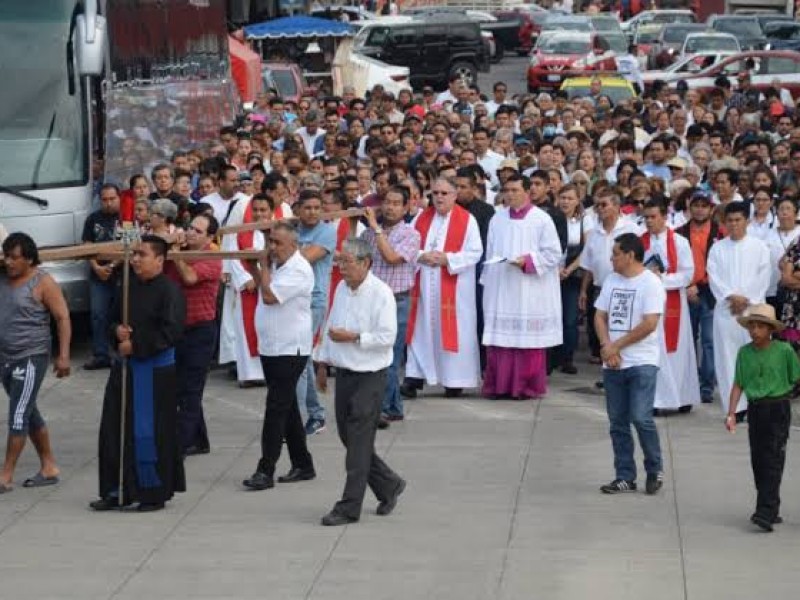 Suspenden actividades de Semana Santa ante COVID-19