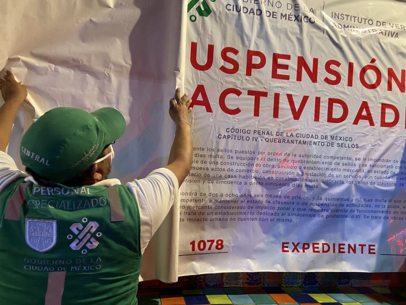 Suspenden actividades en siete restaurantes por incumplir medidas sanitarias