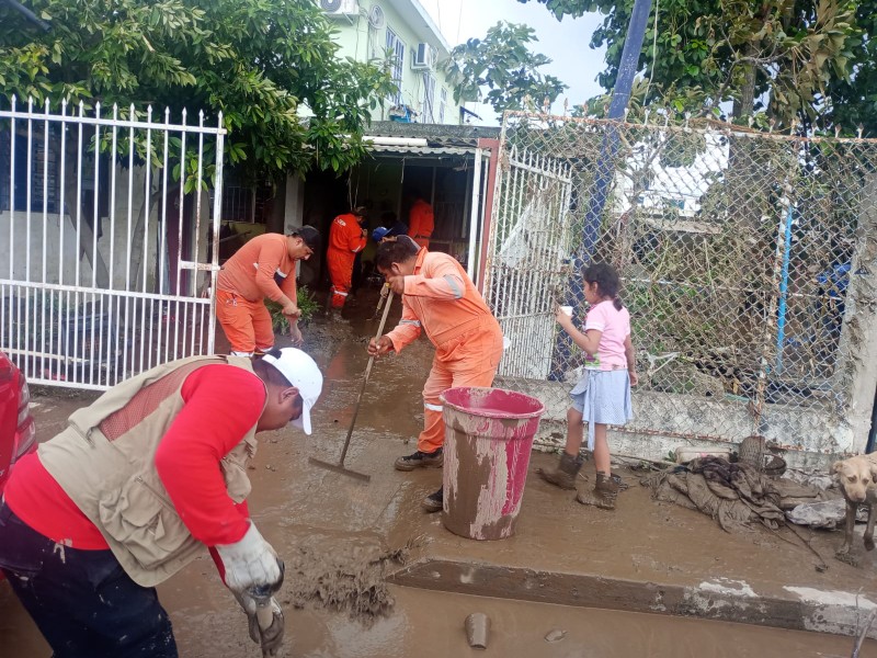 Suspenden clases en 41 municipios por emergencia tras lluvias