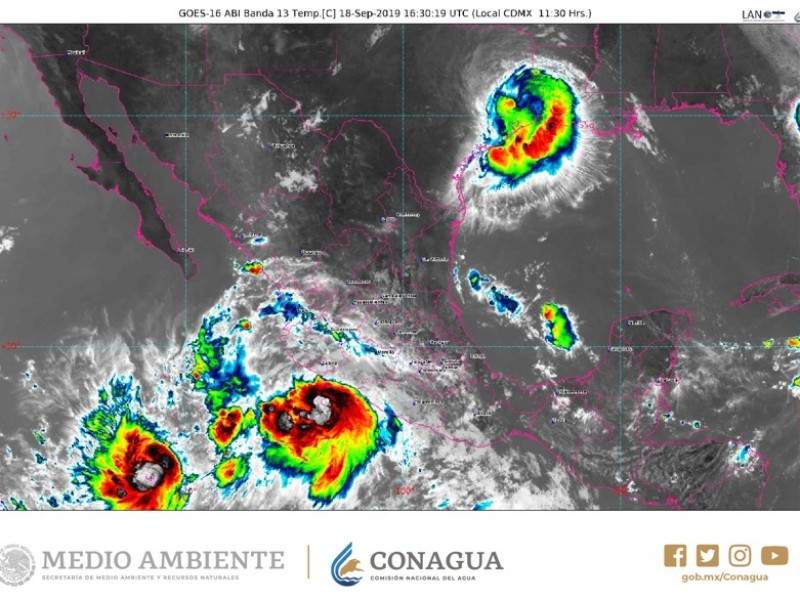 Suspenden clases en BADEBA por tormenta tropical Lorena