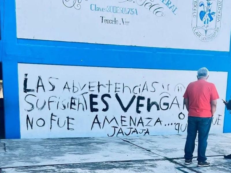 Suspenden clases en secundaria de Teocelo tras hallar presuntas amenazas