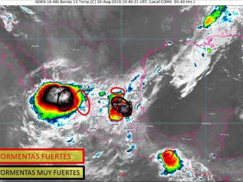 Suspenden clases por lluvias en siete municipios