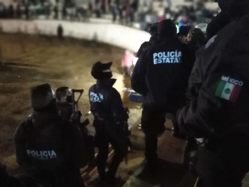 Suspende Guardia Nacional y Policía Municipal jaripeo en Pochotitan