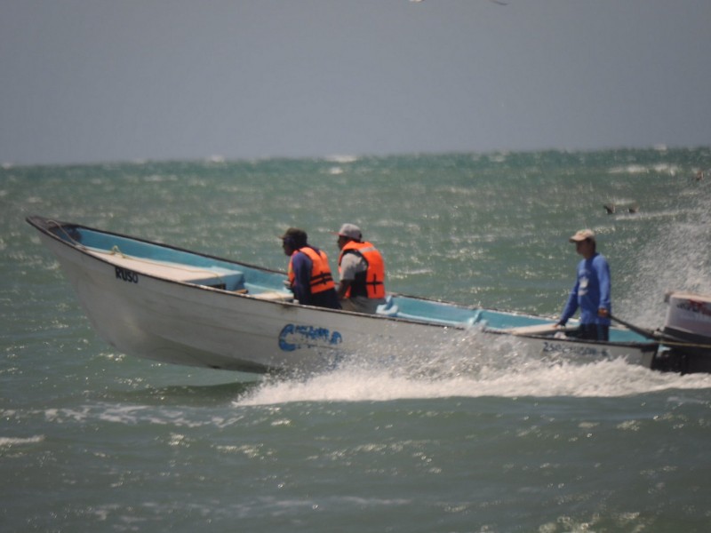Suspenden ingreso de embarcaciones al mar en Bahía de Kino