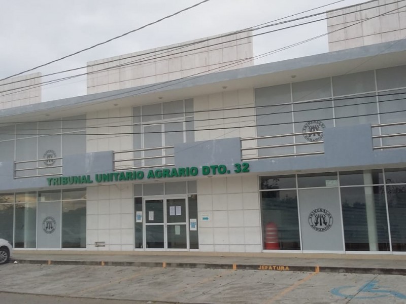 Suspenden labores en Tribunal Agrario de Tuxpan por contagios