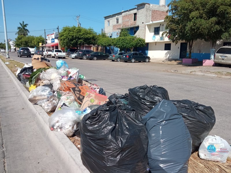 Suspenden recolección de basura en 24 colonias de Salvador Alvarado