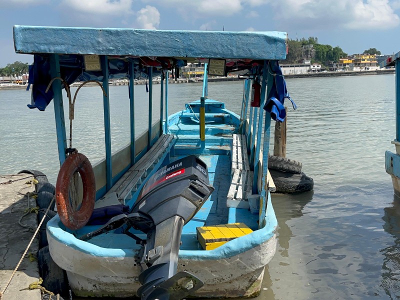 Suspenden servicio de esquifes en Tuxpan