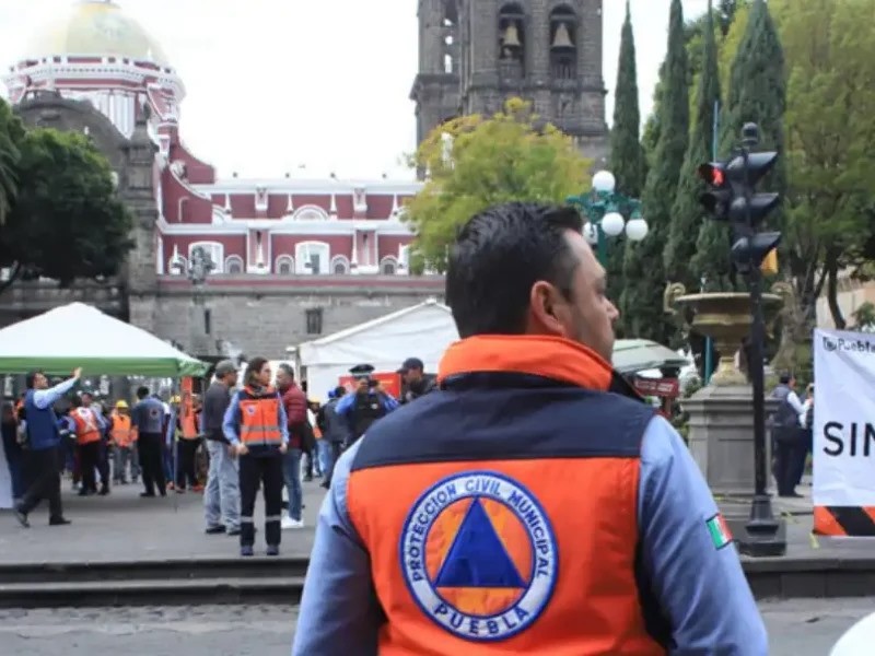 Suspenden simulacro en Puebla
