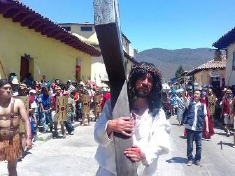 Suspenden tradicional viacrucis en San Cristóbal de las Casas