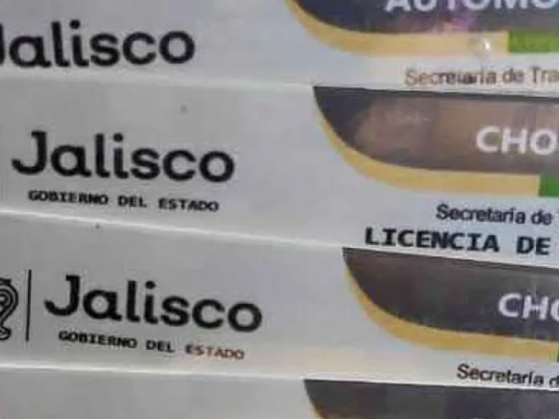 Suspenden trámite para obtener licencias de conducir en Jalisco