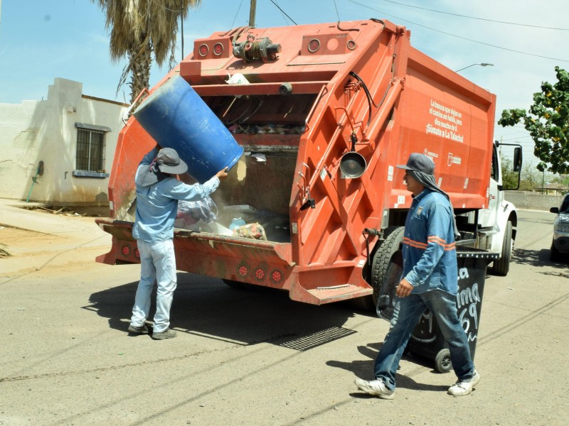 Suspenderán recolección de basura el 2 y 16 de noviembre