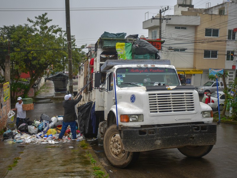 Suspenderán recolección de basura en Xalapa
