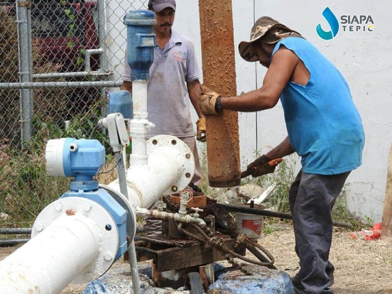 Cuatro colonias no tendrán agua por mantenimiento en pozo