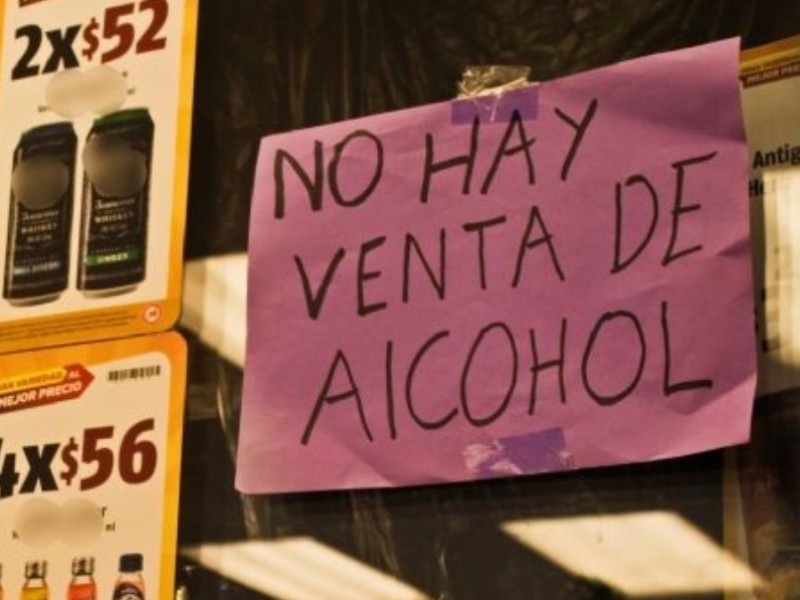 Suspenderán venta de alcohol el 14 de febrero
