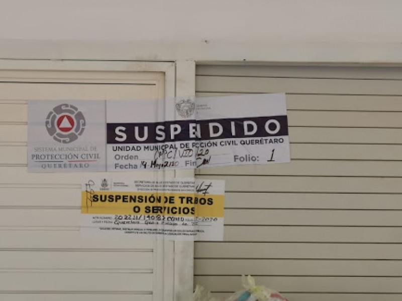 Suspendidos 59 establecimientos por no acatar medidas preventivas