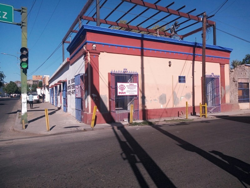 Suspendió INAH Sonora la remodelación de un edificio en Hermosillo