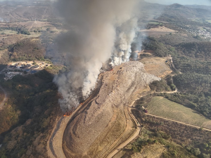 Suspensión de clases por incendio en El Iztete