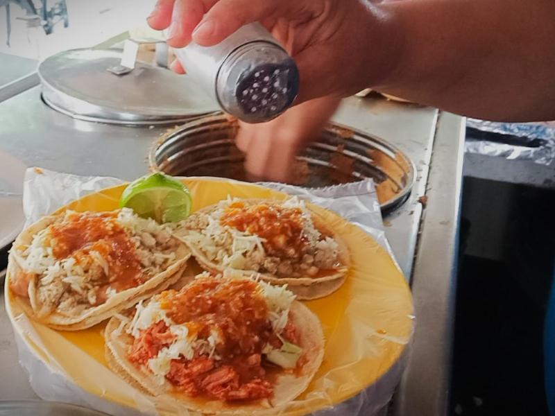 Tacos suaves de guisado, parte del sabor local de La Piedad