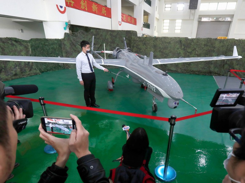 Taiwán presenta sus nuevos drones militares