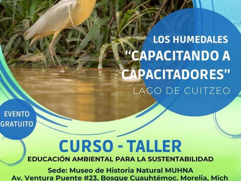 Taller sobre conservación de humedales.