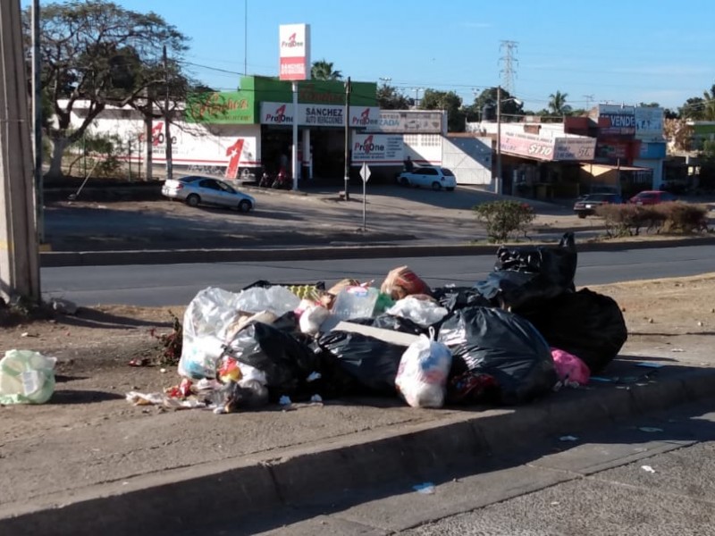 Talón de Aquiles recolección de basura en Mazatlán