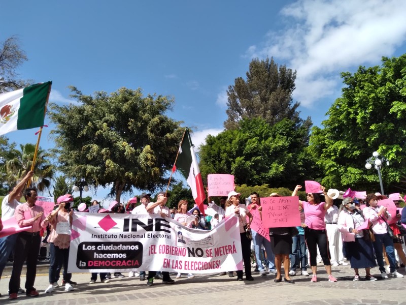 También en Tehuacán hubo marcha 