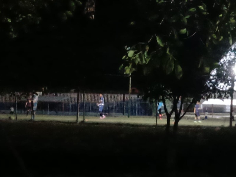 También la Unidad Deportiva Sur piden mayor alumbrado