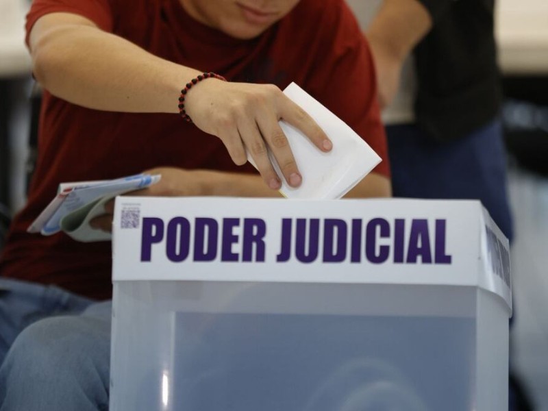 Tan solo el 16 por ciento del padrón voto en elección judicial