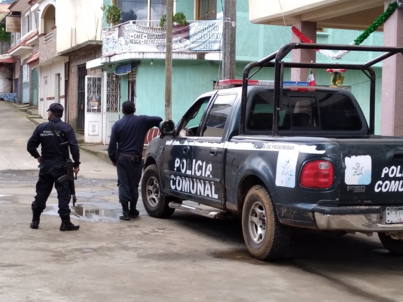 Tanaco comunidad rural, carece de policías, equipamiento y patrullas