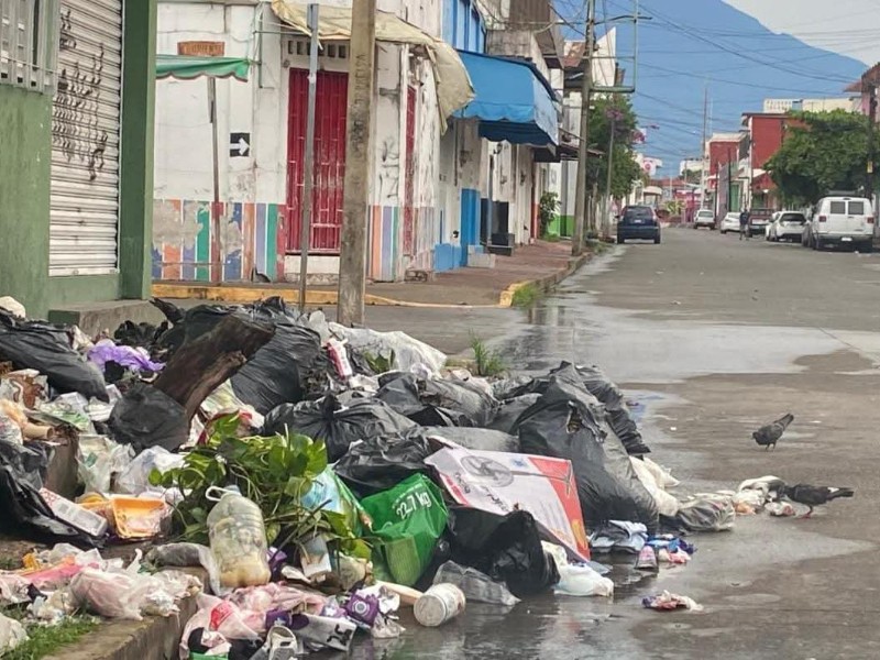 Tapachula con problemas en la recolección de basura