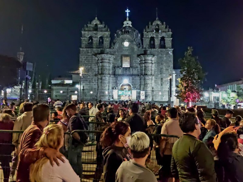 Tapatíos celebran el día de la Virgen de Guadalupe