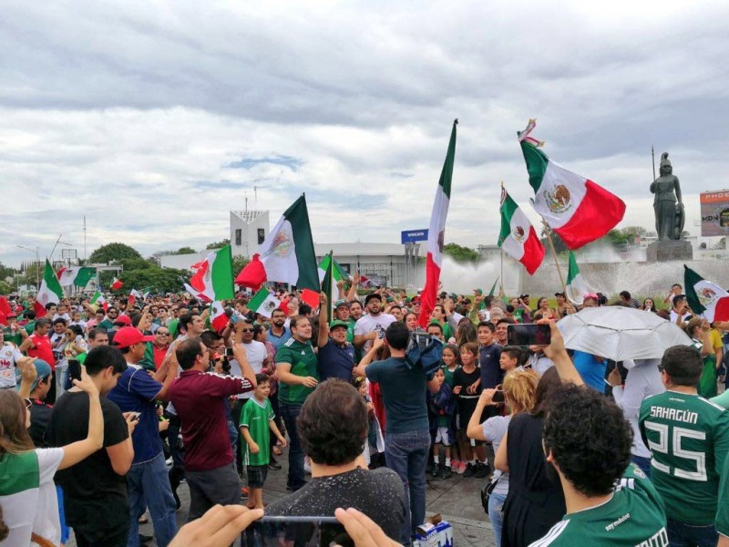 Tapatíos vislumbran triunfo de México sobre Corea