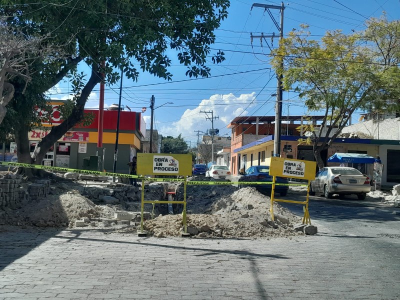 Tardanza en obras, mala planeación: afectación a empresas y comercios