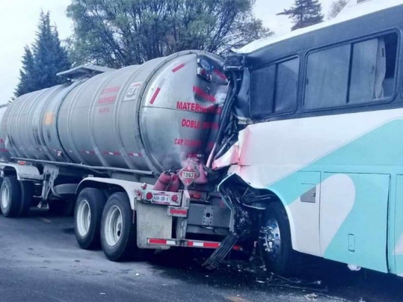 Tarde de accidentes en el Valle de México