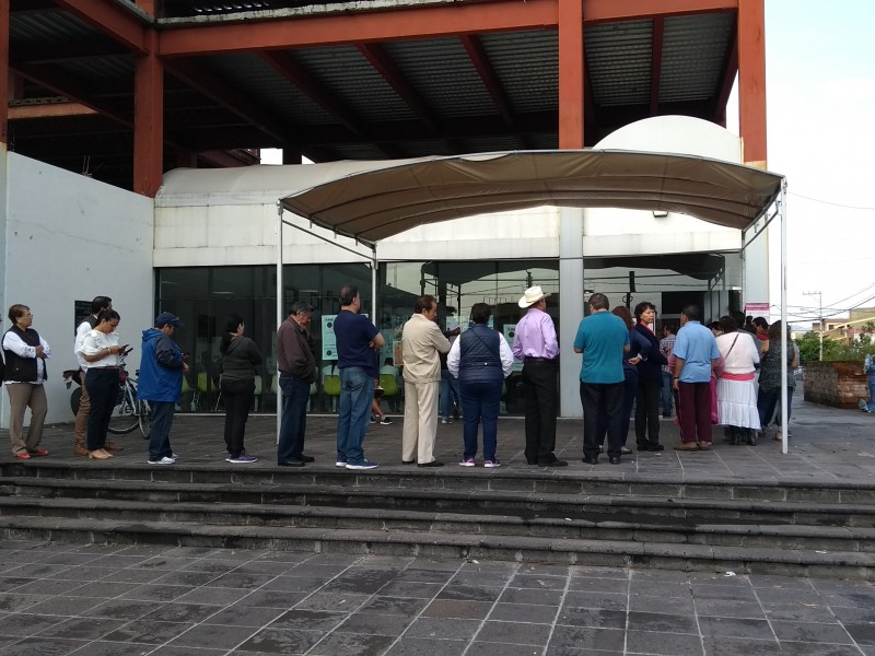 Tardía la apertura de casillas en Zamora