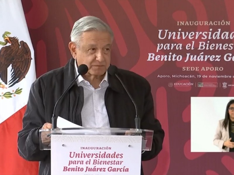 Tarjetización clave para federalizar la nómina michoacana: AMLO