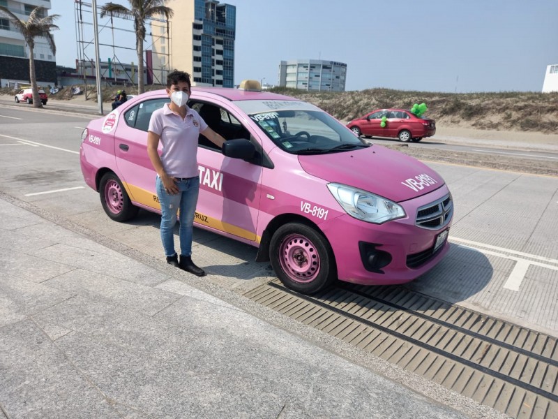 Taxista ahora se dedica al traslado de macotas