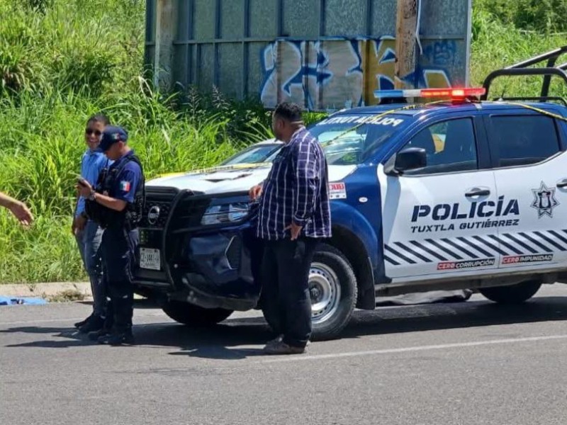 Taxista pierde la vida en libramiento norte, debido a paro cardiaco
