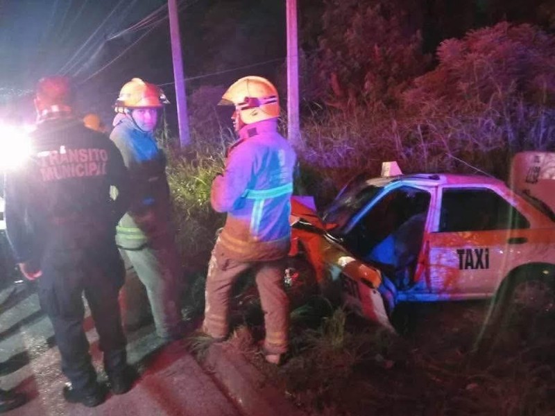Taxista pierde la vida en trágico accidente