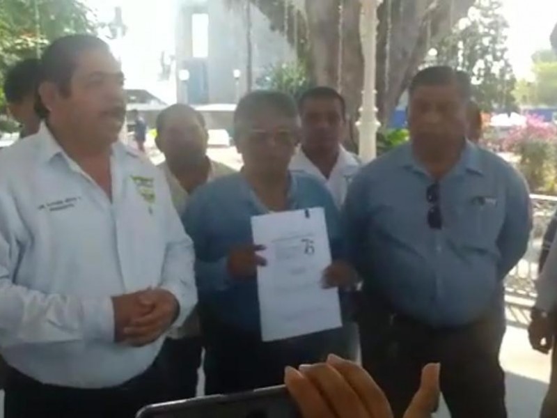 Taxistas afectados por la contingencia del Covid-19, Tuxtepec