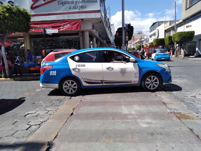 Taxistas con repunte del 80 por ciento por feria