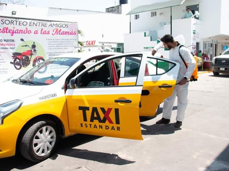 Taxistas continúan resintiendo fuertes pérdidas económicas por el Covid-19